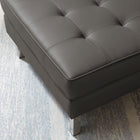 Modway Loft Tufted Vegan Leather Ottoman