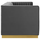 Modway Sanguine Vertical Channel Tufted Performance Velvet Sofa
