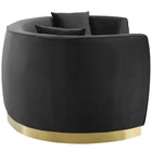 Modway Resolute Curved Performance Velvet Sofa