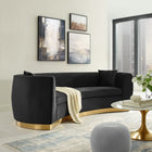 Modway Resolute Curved Performance Velvet Sofa