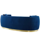 Modway Resolute Curved Performance Velvet Sofa
