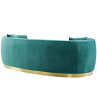 Modway Resolute Curved Performance Velvet Sofa