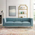 Modway Ingenuity Channel Tufted Performance Velvet Sofa