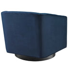 Modway Twist Accent Lounge Performance Velvet Swivel Chair