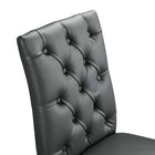 Modway Duchess Vinyl Dining Chair Set of 2