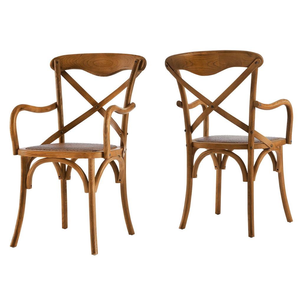 Modway Gear Dining Armchair Set of 2  