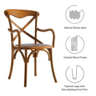 Modway Gear Dining Armchair Set of 4