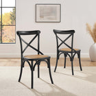 Modway Gear Dining Side Chair Set of 2