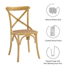 Modway Gear Dining Side Chair Set of 4 EEI-3482