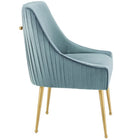 Modway Discern Pleated Back Upholstered Performance Velvet Dining Chair
