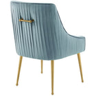 Modway Discern Pleated Back Upholstered Performance Velvet Dining Chair