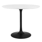 Modway Lippa 36" Round Wood Dining Table  