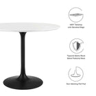 Modway Lippa 36" Round Wood Dining Table