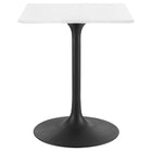Modway Lippa 24" Square Wood Dining Table  