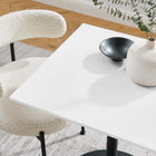 Modway Lippa 24" Square Wood Dining Table