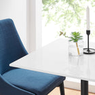 Modway Lippa 28" Square Wood Dining Table