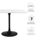 Modway Lippa 36" Square Wood Dining Table