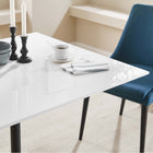 Modway Lippa 36" Square Wood Dining Table