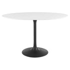 Modway Lippa 48" Oval Wood Dining Table  