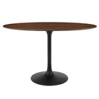 Modway Lippa 48" Oval Wood Dining Table  