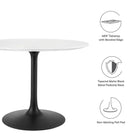 Modway Lippa 40" Round Wood Dining Table