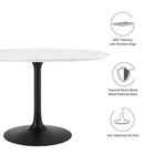 Modway Lippa 48" Round Wood Dining Table