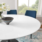 Modway Lippa 60" Round Wood Dining Table