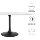 Modway Lippa 48" Square Wood Dining Table