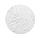 Modway Lippa 40" Round Faux Marble Dining Table