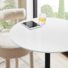 Modway Lippa 28" Round Wood Bar Table