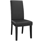 Modway Parcel Vinyl Dining Side Chair Set of 2