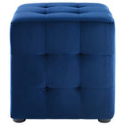 Modway Contour Tufted Cube Performance Velvet Ottoman