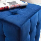 Modway Contour Tufted Cube Performance Velvet Ottoman