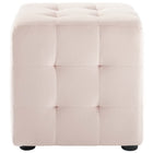 Modway Contour Tufted Cube Performance Velvet Ottoman