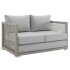 Modway Aura 4 Piece Outdoor Patio Wicker Rattan Set