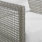 Modway Aura 4 Piece Outdoor Patio Wicker Rattan Set