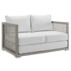 Modway Aura 4 Piece Outdoor Patio Wicker Rattan Set
