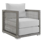 Modway Aura 3 Piece Outdoor Patio Wicker Rattan Set EEI-3597