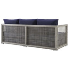 Modway Aura 3 Piece Outdoor Patio Wicker Rattan Set EEI-3599