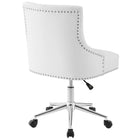 Modway Regent Tufted Button Swivel Faux Leather Office Chair