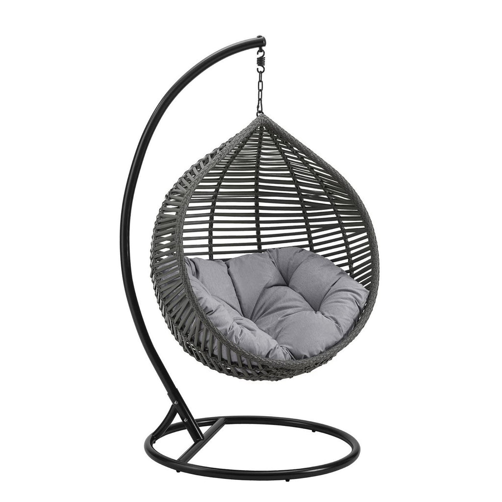 Modway Garner Teardrop Outdoor Patio Swing Chair  