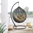 Modway Garner Teardrop Outdoor Patio Swing Chair