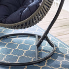 Modway Garner Teardrop Outdoor Patio Swing Chair