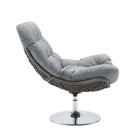 Modway Brighton Wicker Rattan Outdoor Patio Swivel Lounge Chair