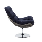 Modway Brighton Wicker Rattan Outdoor Patio Swivel Lounge Chair