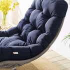 Modway Brighton Wicker Rattan Outdoor Patio Swivel Lounge Chair