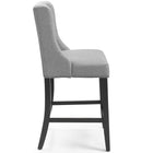 Modway Baron Upholstered Fabric Counter Stool