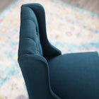 Modway Baronet Tufted Button Upholstered Fabric Counter Stool