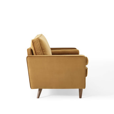 Modway Valour Performance Velvet Sofa  
