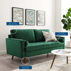 Modway Valour Performance Velvet Sofa